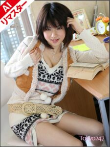 【AIリマスター版】潮吹きしてアクメしちゃう美乳ガール