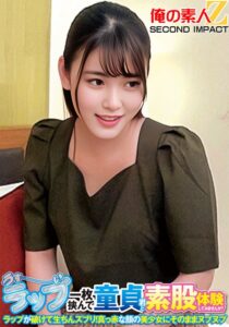 うすーいラップ一枚挟んで童貞君と素股体験してみませんか?ラップが破けて生ちんズブリ!真っ赤な顔の美少女にそのままヌプヌプ